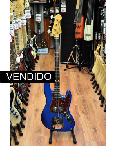 Fender 62 Jazz Bass Custom Shop Lake Placid Blue Relic